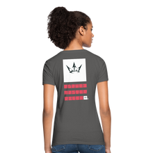 Load image into Gallery viewer, Flawed Masterpiece® Crown Royalty Tee - charcoal