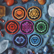 Load image into Gallery viewer, The Unicorn Chakra Gift Set: 7 Embroidered Patches