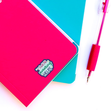 Load image into Gallery viewer, "I Swear Swearing Helps" Glossy Vinyl Laptop Sticker
