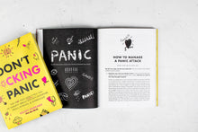 Load image into Gallery viewer, "Don't F*cking Panic" by Kelsey Darragh
