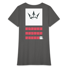 Load image into Gallery viewer, Flawed Masterpiece® Crown Royalty Tee - charcoal
