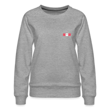 Load image into Gallery viewer, Flawed Masterpiece® Crown Royalty Sweatshirt - heather grey
