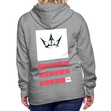 Load image into Gallery viewer, Flawed Masterpiece® Original Gangsta Hoodie - heather grey
